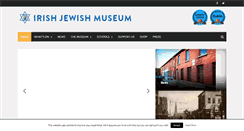 Desktop Screenshot of jewishmuseum.ie